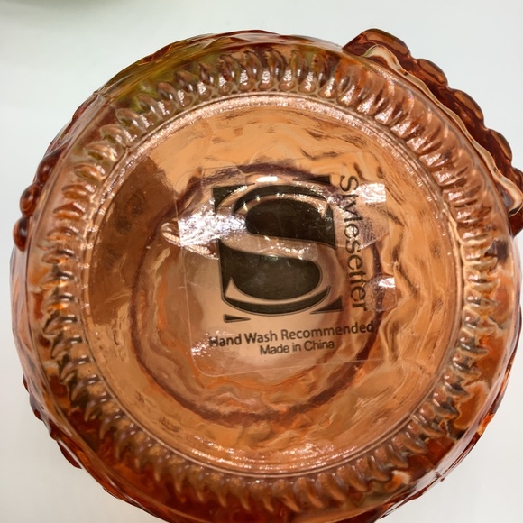 206242-6GB Owl Colors 6 Pc Glass Jar Set Canister with Airtight Metal Lids 16 oz - Picture 5 of 8